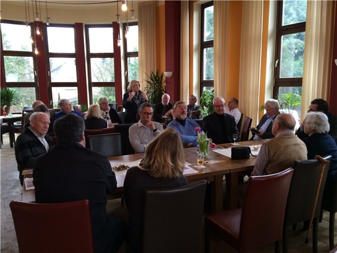 Zahlreiche Mitglieder nahmen am CDU-Stammtisch teil.privat