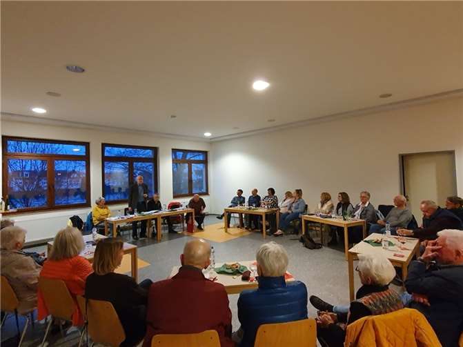 Zahlreiche Mitglieder waren erschienen.  Fotos: privat