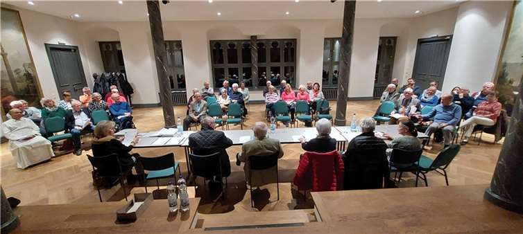 Zahlreiche Mitglieder waren zur Versammlung erschienen.  Foto: privat