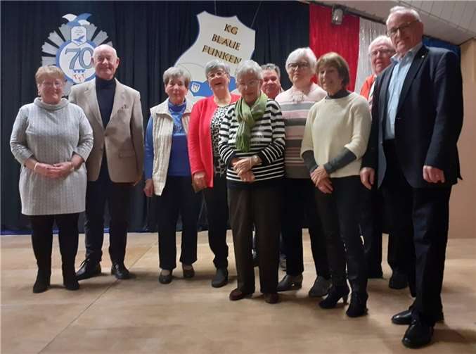 Zahlreiche Mitglieder wurden für ihre 10-jährige Vereinstreue geehrt.  Foto: Senioren Union