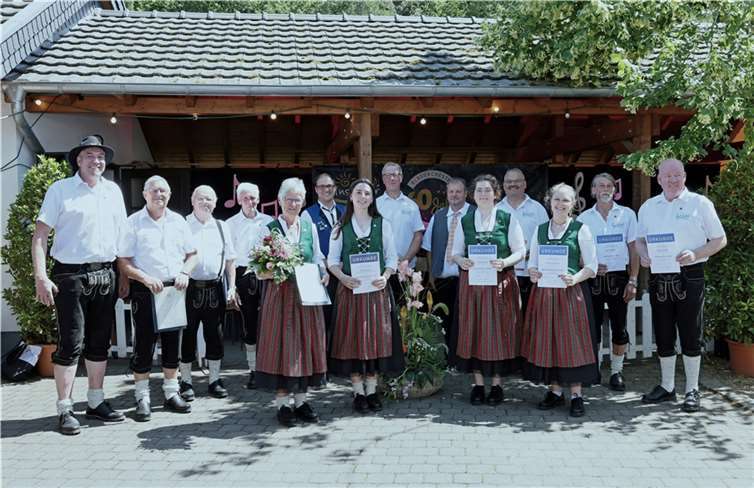 Zahlreiche Mitglieder wurden geehrt. Foto: Werner Dreschers