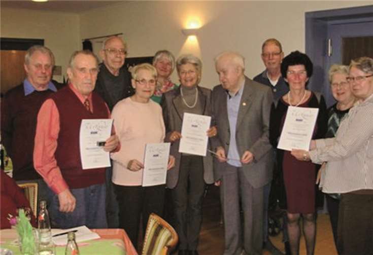 Zahlreiche Mitglieder wurden nun bei der Mitgliederversammlung geehrt. VdK Bad Neuenahr