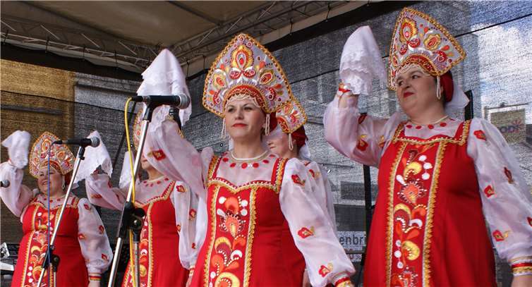 Zahlreiche Musik-, Tanz-und Folkloregruppen wie hier aus Russland werden erwartet. Foto: Veranstalter