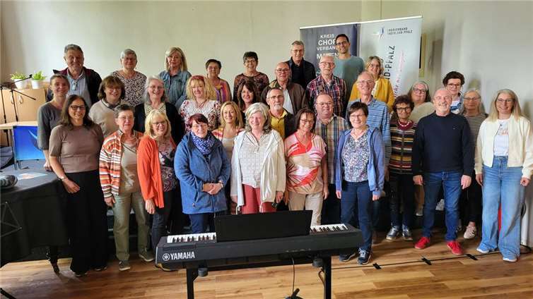Zahlreiche Sängerinnen und Sänger aus dem Kreis-Chorverband Mayen waren dem Aufruf zur Teilnahme gefolgt. Foto: privat