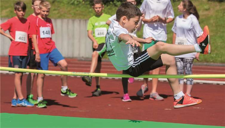 Zahlreiche Sportler kamen zum Leichtathletikmeeting. WT