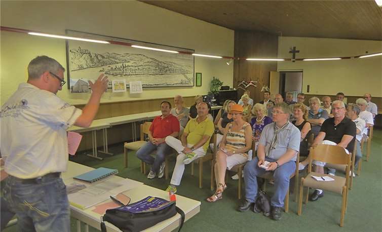 Zahlreiche interessierte Bürger kamen zum Informationsabend. privat