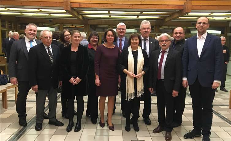 Zahlreiche interessierte Gäste kamen zum diesjährigen Neujahrsempfang. Privat