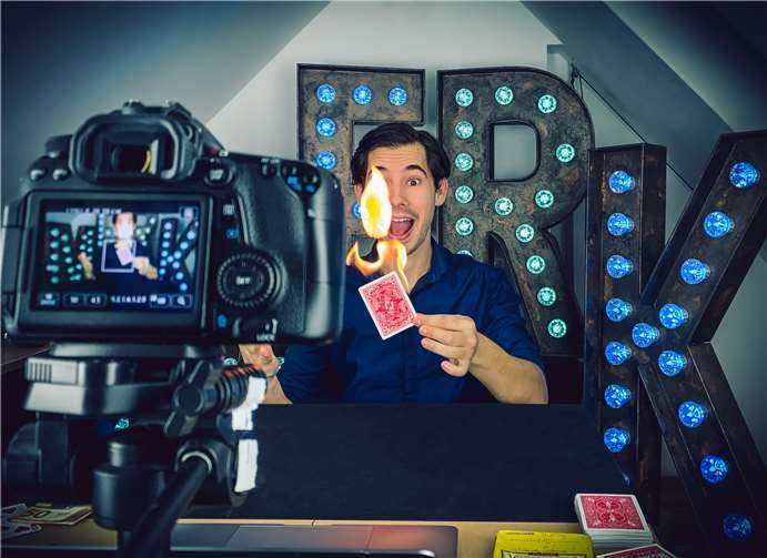 Zauberer Alexander Merk. Foto: Alexander Merk