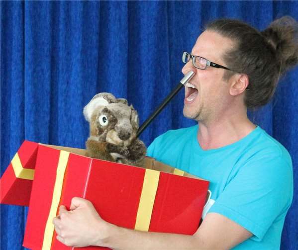 Zauberer Tim Salabim.Privat