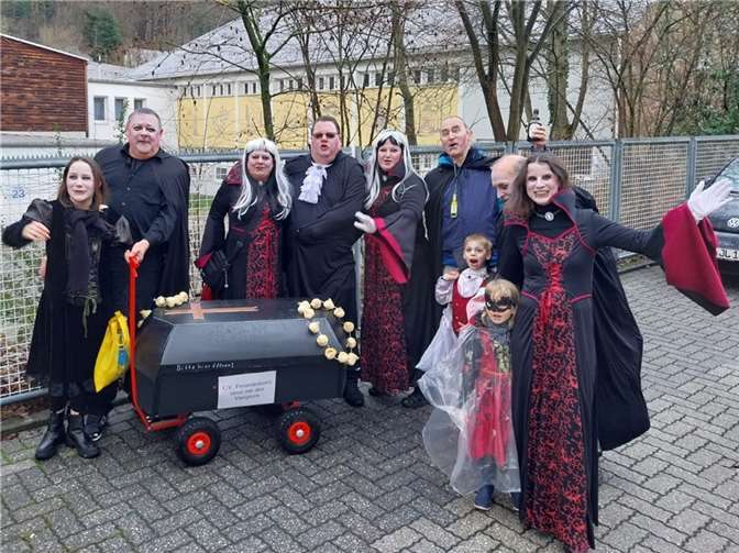 Zehn Untote gingen voller Vorfreude zeitig zur Aufstellung in den Gilgenborn. Foto: privat