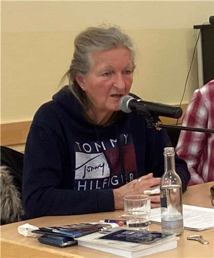 Zeitzeugin Elke Schlegel.