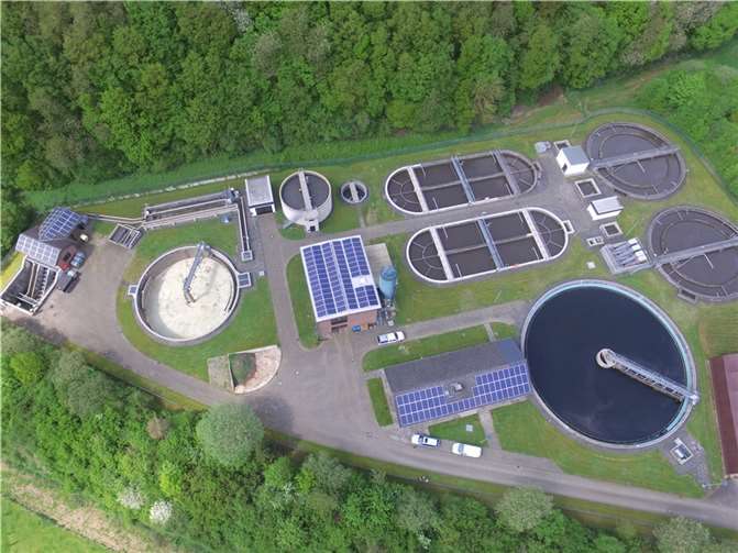Zentrale Kläranlage der Verbandsgemeinde Adenau in Dümpelfeld.  Foto: privat