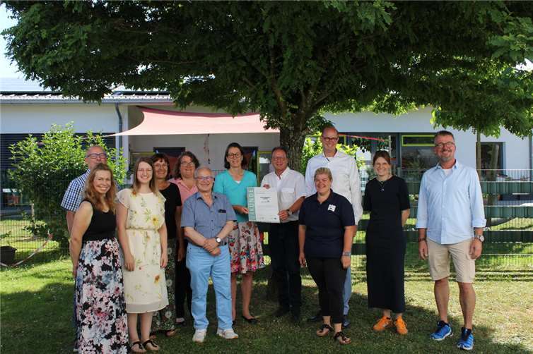 Zertifizierung Kita Casa Vivida in Rheinbrohl.Foto: Peter Heumann, Kita Casa Vivida