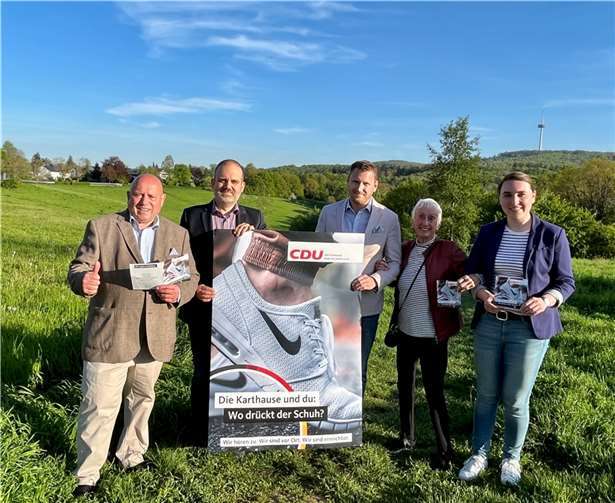 Ziel der Kampagne ist es, mit den Bewohnern des Stadtteils ins Gespräch zu kommen und deren Anliegen und Bedürfnisse besser kennenzulernen. Foto: CDU Koblenz-Karthause/Adler-Jakob