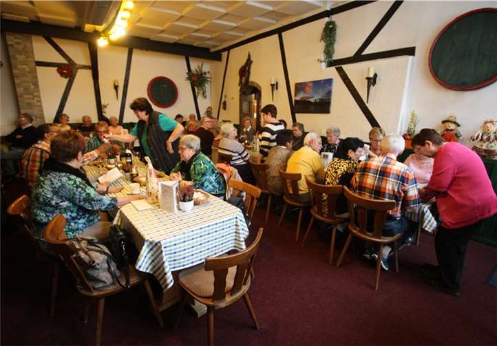 Ziel der alljährlichen Herbstwanderung war der Winzerhof Wirges.privat