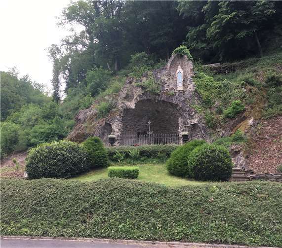 Ziel des Ausflugs war der Wallfahrtsort Engelport. privat