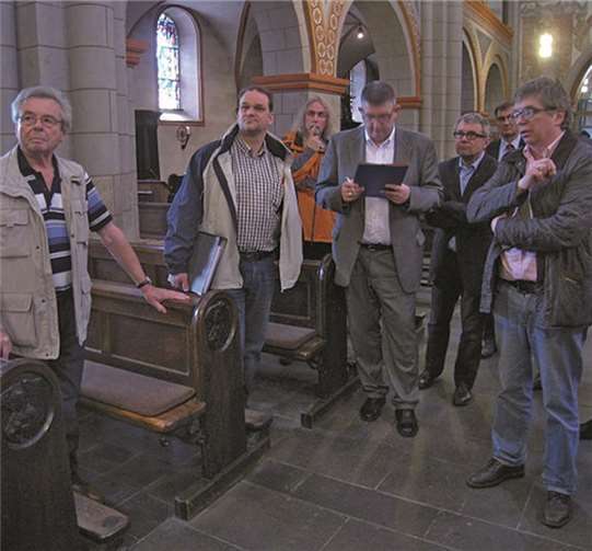 Ziel des vom Förderverein Mariendom Andernach e.V. initiierten Treffens war es, durch gemeinsame Beratung mögliche Projekte zur identifizieren, die der Förderverein finanziell unterstützen kann. privat