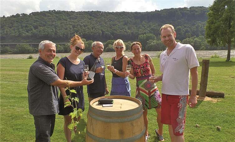Ziel erreicht (v. l.): Hans-Werner Pütz, Nina Sinthofen, Dieter Kirschner, Dr. Ronel Kranz, Iris Römer und Stefan Freund. STUKO