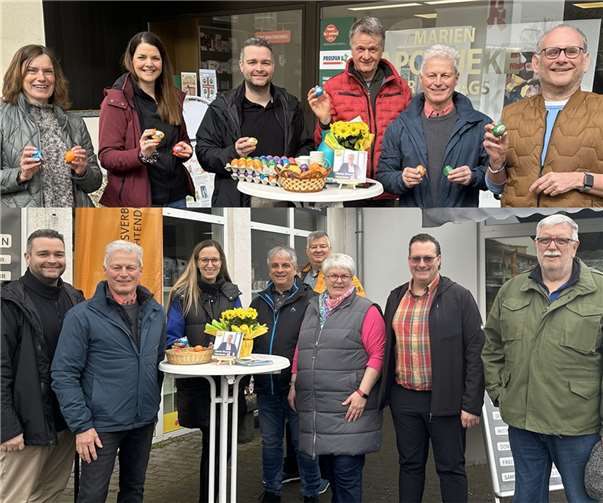 Ziel war es, den Bürgern eine kleine Freude zu bereiten. Quelle: CDU Ochtendung