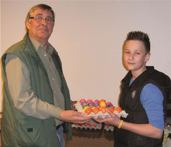 Zielsichere Schützen konnten sich eine Menge Ostereier erschießen. privat