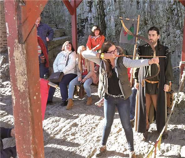 Zielsicherheit und eine ruhige Hand waren beim Turnier gefragt.