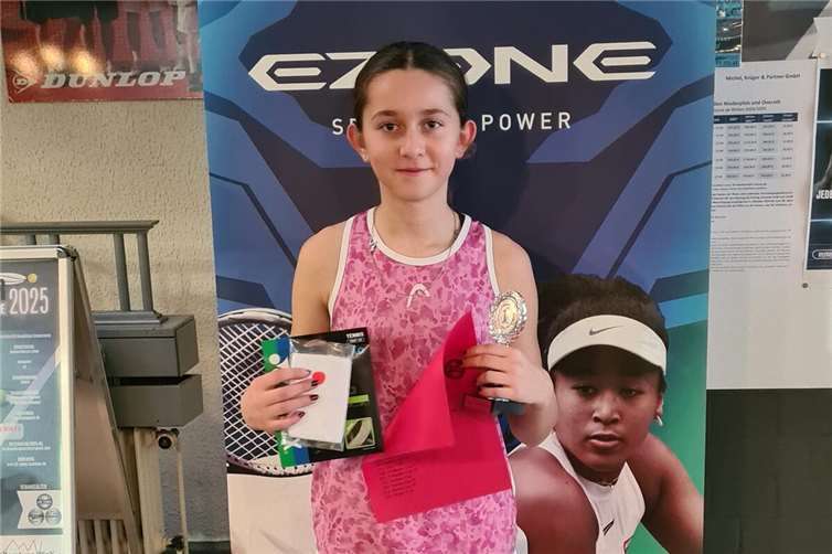 Zoe Bleffert gewinnt U14 TLC Winter-Cup Zoe Bleffert. Foto: privat