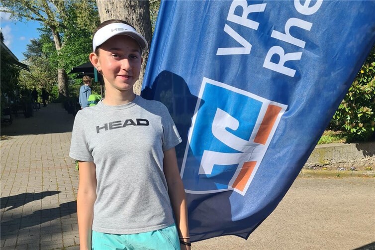 Zoe Bleffert beim Turnier in Mannheim