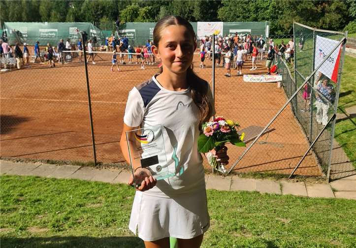 Zoe Bleffert wird Deutsche Vizemeisterin Zoe Bleffert war in Detmold erfolgreich. Foto: privat