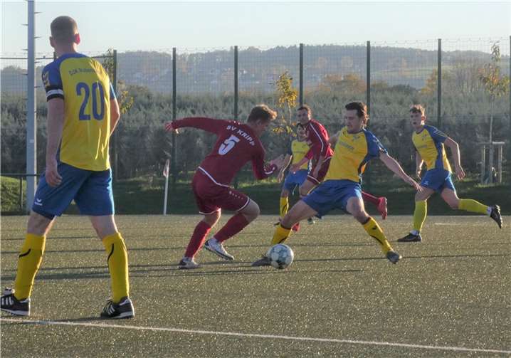 Zu Beginn der zweiten Hälfte war der SVK bemüht, das Ergebnis wieder in die richtige Richtung zu drehen, doch die Chancen blieben ungenutzt.  Foto: privat