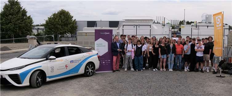 Zu Besuch beim Kooperationspartner in Kaisersesch.  Fotos: Linda Olsinski