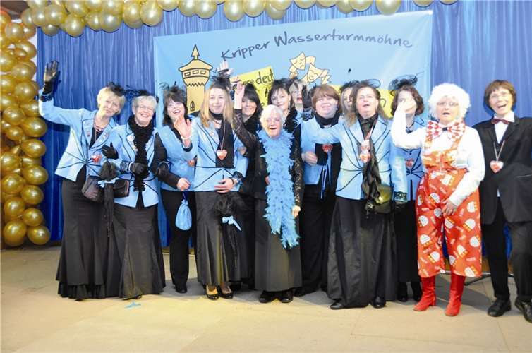 Zu Recht können die Möhne sich für eine gelungene Veranstaltung feiern lassen.  AB