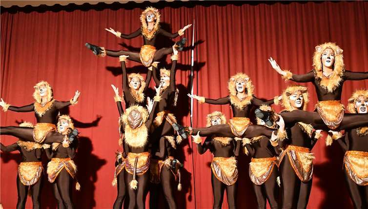 Zu den Höhepunkten des Abends gehörte wieder der Auftritt der vielfach ausgezeichneten Tanzformation Meninas. Fotos: RASCH