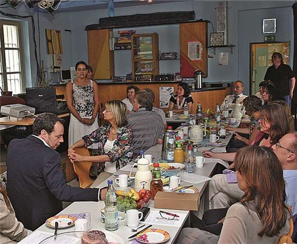 Zu einem Fachaustausch waren Gäste aus Luxemburg nach Sinzig gekommen.