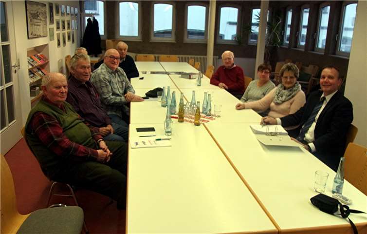 Zu einem Informationsaustausch traf sich der Seniorenbeirat der Verbandsgemeinde in der Stadtverwaltung zum neuen Jahr 2019.privat