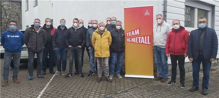 Zu einem Workshop am 8. Februar 2022 trafen sich der Betriebsrat, die Vertrauensleute und die Kandidaten für die anstehenden Betriebsratswahlen. Foto: privat