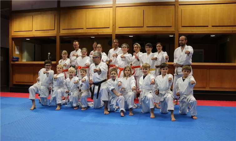 Zu einer besonderen Trainingsstunde hatte der Karate-Club eingeladen. Foto: Karate-Club Ochtendung e. V.