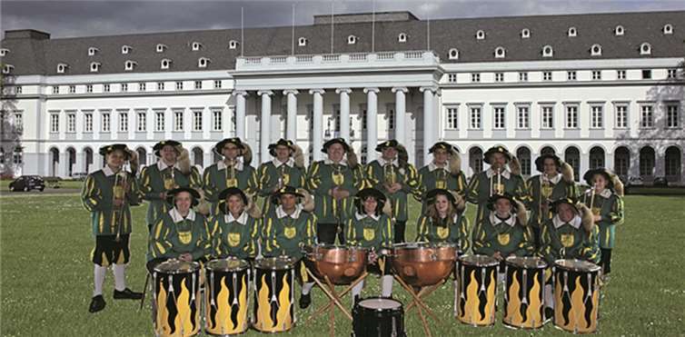 Zu seinen Feierlichkeiten zum 50-jährigen Jubiläum freut sie der Fanfarenzug Koblenz-Karthause auf viele Besucher aus nah und fern. privat