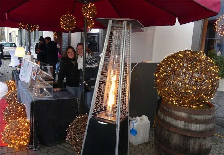 Zu wunderschönen Lichtervariationen gesellte sich manchmal auch ein wärmendes Ad...