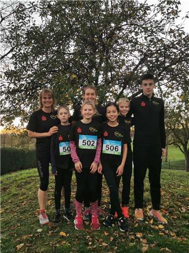 Zufriedene Finisher der LG Kreis Ahrweiler.  Foto: privat