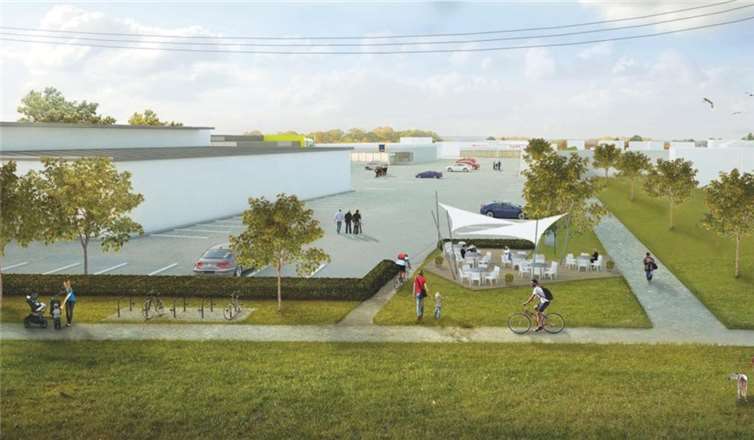 Zugang aus Richtung Ahr.