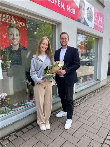 Zuletzt hatte eine Schülerin aus dem Landkreis Altenkirchen am PPP teilgenommen. Mit dieser hatte sich der heimische Bundestagsabgeordnete Martin Diedenhofen (SPD) im Vorfeld ihrer Abreise in die USA getroffen.  Foto: Gaby Wirtz