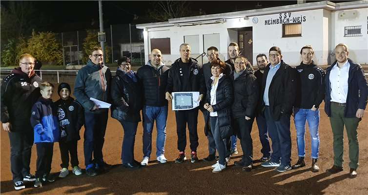 Zum 100. Jubiläum des SSV Heimbach-Weis 1920 wird der engagierte Verein über einen modernen Sportplatz verfügen. Foto: privat
