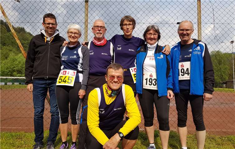 Zum 12. Mal mit dabei: Die Lauffreunde aus Westum.Foto: privat