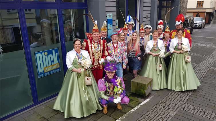 Zum 23. Mal fand der „BLICK aktuell Prinzenempfang“ in der Andernacher Geschäftsstelle statt. Fotos: KH