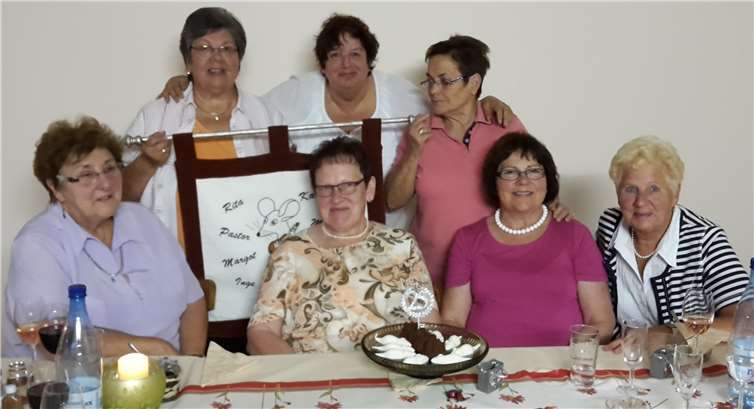 Zum 25-jährigen Jubiläum feierte die Gruppe bis in den späten Abend hinein. Gabriele Färber-Müller