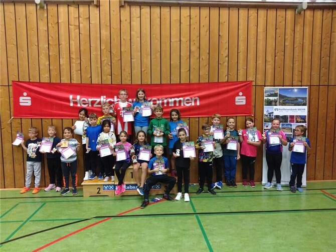 Die Resonanz war erneut groß Zum 43. Mal richtete der TuS Kehrig gemeinsam mit der Grundschule Kehrig die Tischtennis-Minimeisterschaften auf Ortsebene aus. Mit 21 teilnehmenden Kindern war die Resonanz erneut groß. Foto: privat