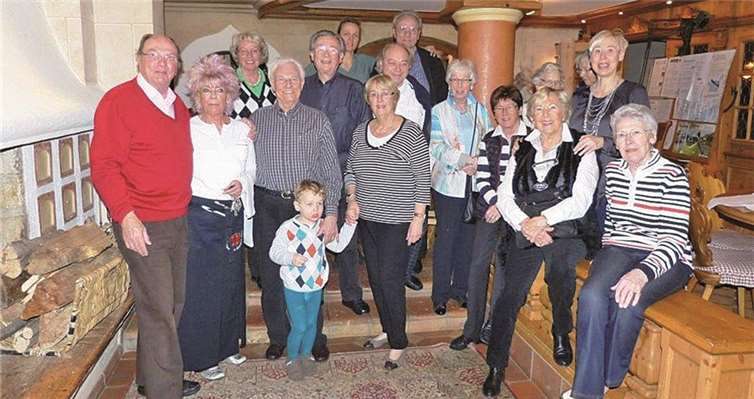 Zum Abschied gab es dann noch ein Gruppenfoto mit der Hotelbesitzerin.