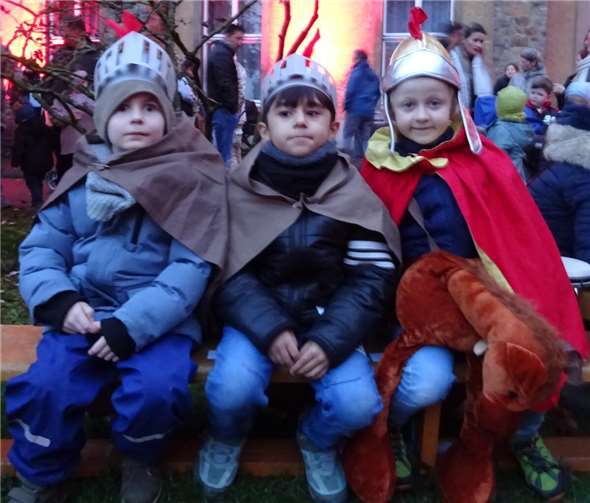 Zum Abschluss der Runde bekam jedes Kind einen Martinsweck. Foto:privat
