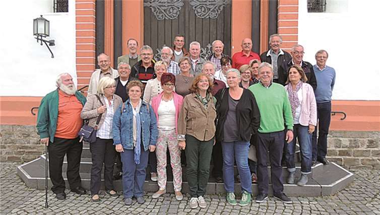 Zum Abschluss des Klassentreffens besuchten die Ehemaligen am Sonntagmorgen die Messe in der Pfarrkirche St.Peter. privat