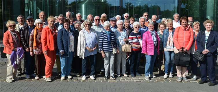 Zum Abschluss des Tages ging es in die Vulkan-Brauerei in Mendig. privat